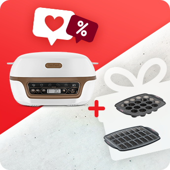 Tefal Pack Web - Cake Factory+ Et Moules Crispybake (Mini Financiers Et CanneléS)-image
