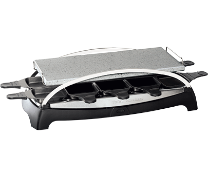 Tefal Pierrade Raclette Inox Et Design Pr456812
