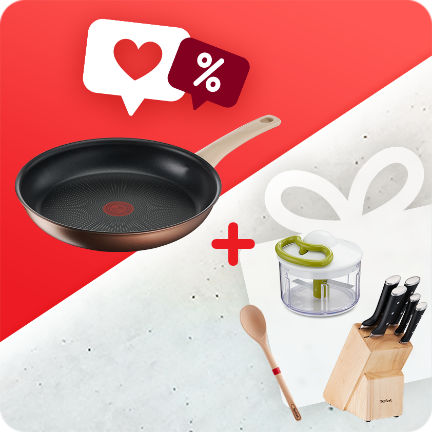 Tefal Pack Web - 4 PièCes PoêLe 26Cm Eco-Respect (Tous Feux) Et Accessoires-image