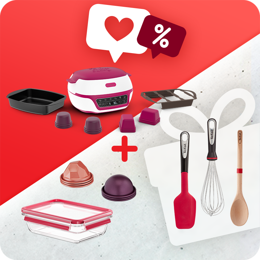 Tefal Pack Web Recommandé Par La Communauté Cake Factory - Cake Factory DéLices Et Ustensiles De Cuisine-image