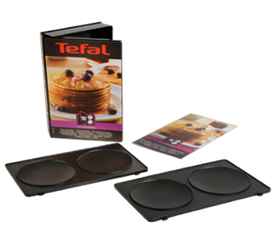 Plaques*2 pancake Snack Collection XA801012 Tefal