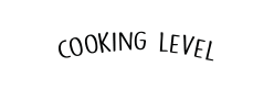 Cooking level indicator